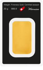 20g investment gold bar | Argor-Heraeus
