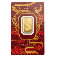 5g Investment Gold Bar | PAMP - Phoenix