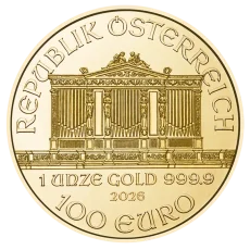 1 Oz zlatá investiční mince | Wiener Philharmoniker - 2026