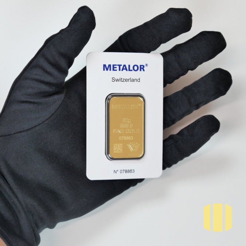 20g investiční zlatý slitek | Metalor