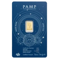 0,5g investiční zlatý slitek | PAMP - Váhy