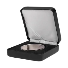 Krabička na 1 minci Nobile - černá - 42 mm