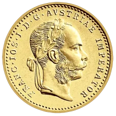 Investiční zlatá mince - 1 dukát Františka Josefa I. 1915 - novoražba