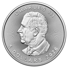 1 Oz stříbrná investiční mince | Maple Leaf - 2026