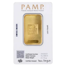 31,1g investiční zlatý slitek | PAMP klasický