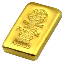 250g investiční zlatý slitek | Argor-Heraeus - litý