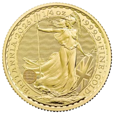 1/4 Oz zlatá investiční mince | Britannia - 2026