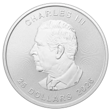 5 Oz stříbrná investiční mince | Maple Leaf - 2026