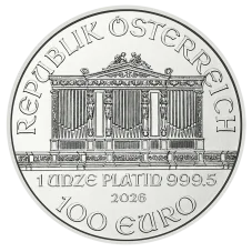 31,1g investiční mince Platinová | Wiener Philharmonic 2026