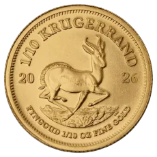 1/10 Oz zlatá investiční mince | Krugerrand - 2026
