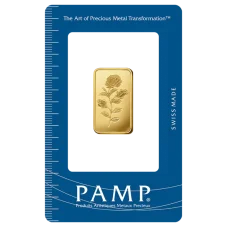 10g Gold Bar | PAMP Fortuna - Rose