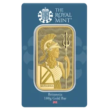 100g investiční zlatý slitek | Britannia - Royal Mint