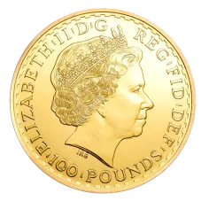 1 Oz zlatá investiční mince | Britannia - různé ročníky (král Karel / královna Alžbeta)