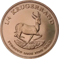 1 /4 Oz Gold Investment Coin | Krugerrand - Mixed Years