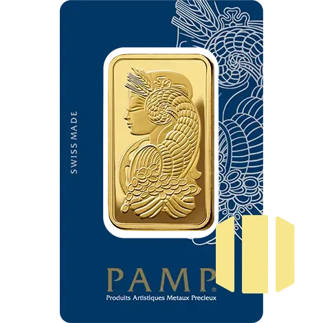 50g investiční zlatý slitek | PAMP Fortuna
