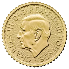 1/10 Oz Gold Investment Coin | Britannia - 2027