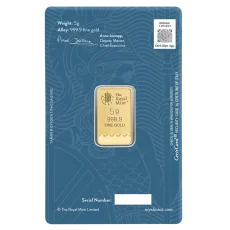 5g investiční zlatý slitek | Britannia - Royal Mint