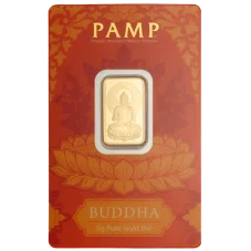 5g investiční zlatý slitek | PAMP - Buddha