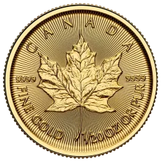 1/20 Oz zlatá investiční mince | Maple Leaf - 2026