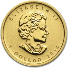 1/20 Oz Gold Investment Coin | Maple Leaf - Mixed Years