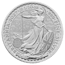 1/10 Oz Silver Investment Coin | Britannia - 2027