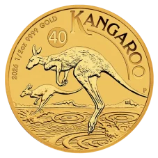 1/2 Oz zlatá investiční mince | Kangaroo 2026