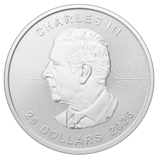 5 Oz stříbrná investiční mince | Maple Leaf - 2026