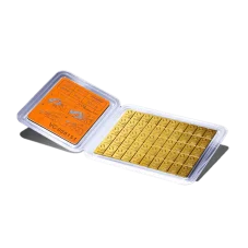 50 x 1g investiční zlatý slitek | Valcambi Combi Bar
