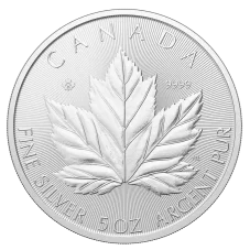 5 Oz stříbrná investiční mince | Maple Leaf - 2026