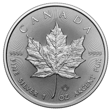 1 Oz stříbrná investiční mince | Maple Leaf - různé ročníky
