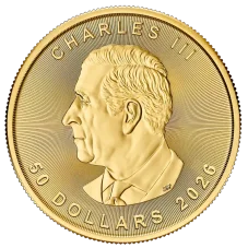 1 Oz  zlatá investiční mince | Maple Leaf - 2026