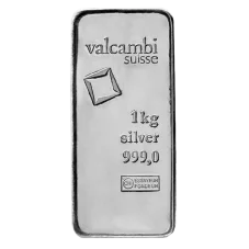 1000g investiční stříbrný slitek | Valcambi