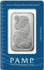 31,1g investiční stříbrný slitek | PAMP - Lady Fortuna
