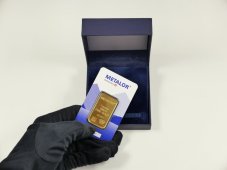 Gift box small  blue - case for 1 gold ingot