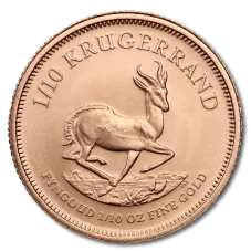 1/10 Oz Gold Investment Coin | Krugerrand - Mixed Years