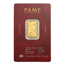 5g Investment Gold Bar | PAMP - Phoenix