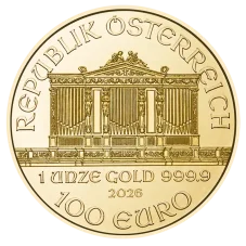 1 Oz zlatá investiční mince | Wiener Philharmoniker - 2026