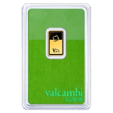 2,5g investiční zlatý slitek | Valcambi Green Gold