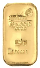 500g investiční zlatý slitek | Umicore - Litý