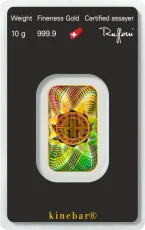 10g investment gold bar | Argor-Heraeus - Kinebar