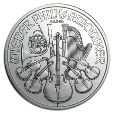 1 Oz stříbrná investiční mince | Wiener Philharmoniker - různé ročníky (EURO/SCHILLING)