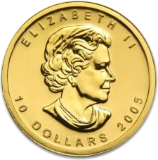 1/4 Oz Gold Investment Coin | Maple Leaf - Mixed Years