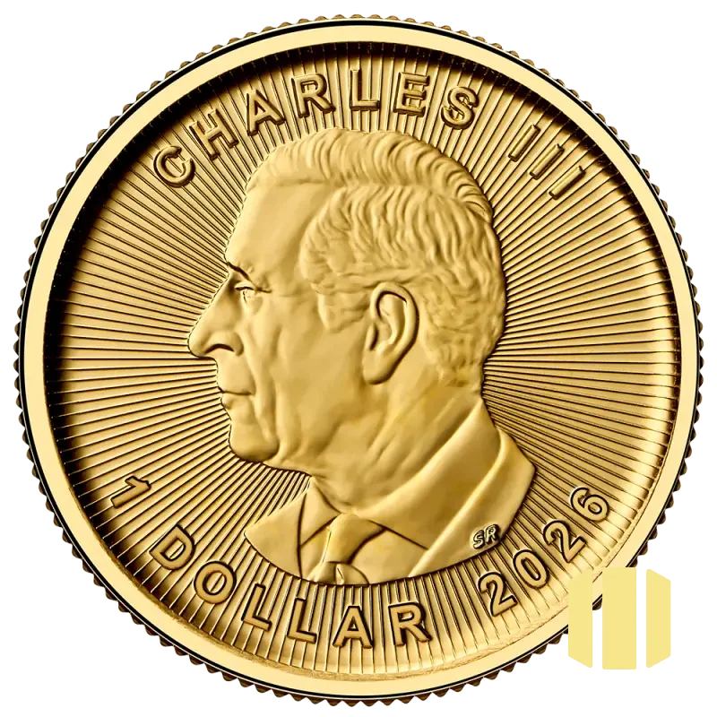1/20 Oz  zlatá investiční mince | Maple Leaf - 2026