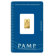 2.5g Gold Bar | PAMP Fortuna - Rose