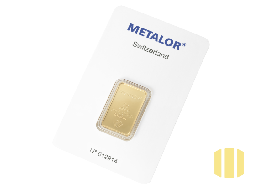 10g investiční zlatý slitek | Metalor
