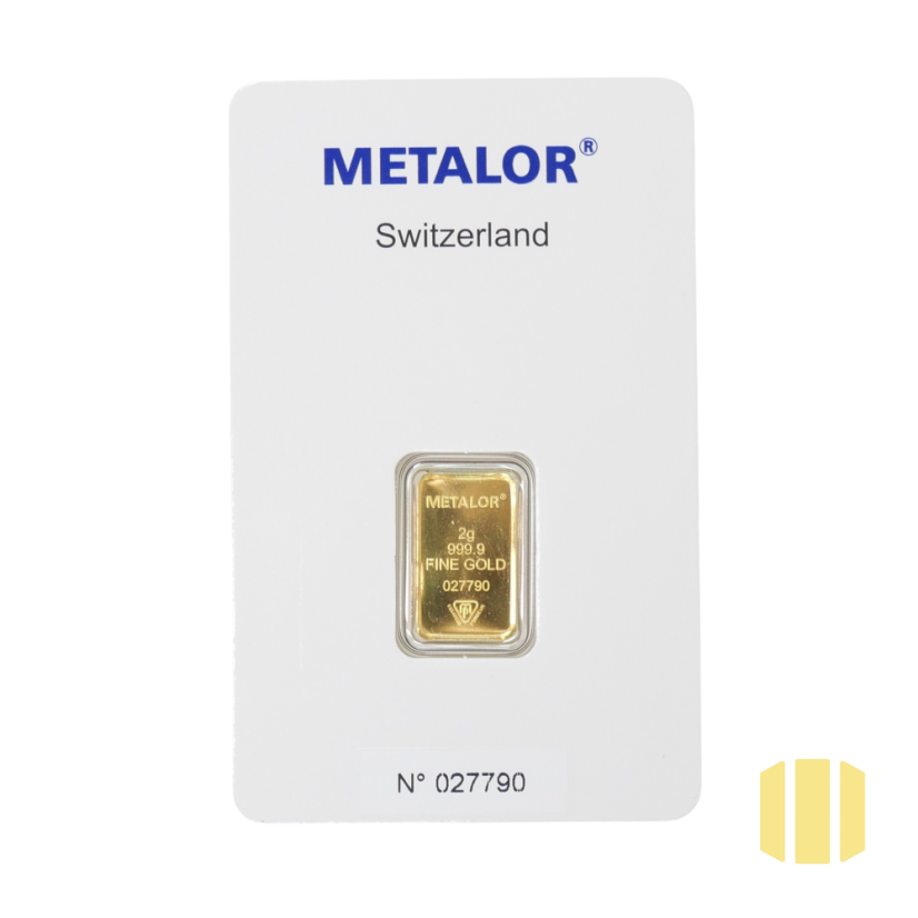 2g investiční zlatý slitek | Metalor