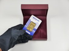 Gift box large burgundy - case for 1 gold ingot