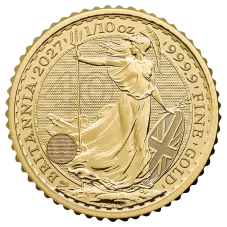1/10 Oz Gold Investment Coin | Britannia - 2027